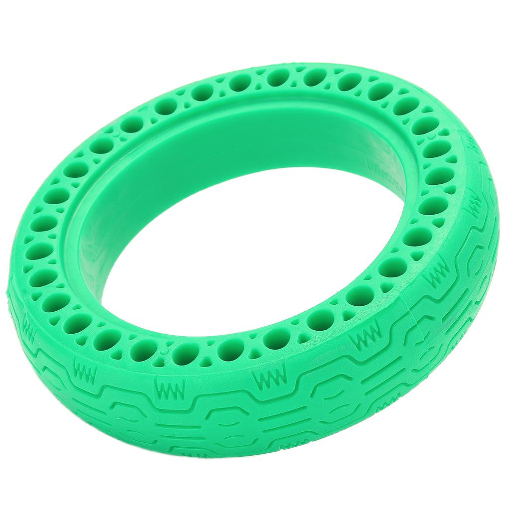 8.5x2.0 Electric Scooter Hollow Solid Tires Anti Puncture Non Slip Tyre for Xiaomi M365Green