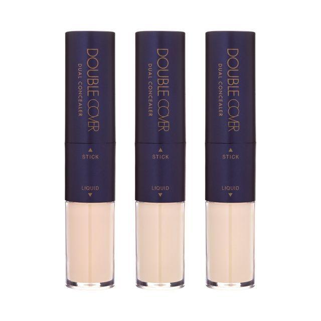 

TONYMOLY - Double Cover Dual Concealer - 3 Colors #03 Natural Beige