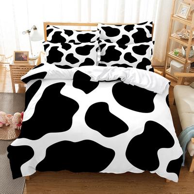 Set di biancheria da letto, set copripiumino, biancheria da letto 3D, stampa digitale, lenzuola matrimoniali, design alla moda.