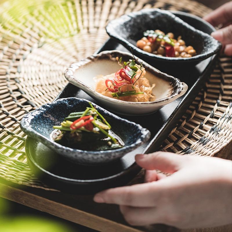Creative Seasoning Small Plates Dipping Sauce Small Bowls Seasoning Small Plates Japanese Tableware