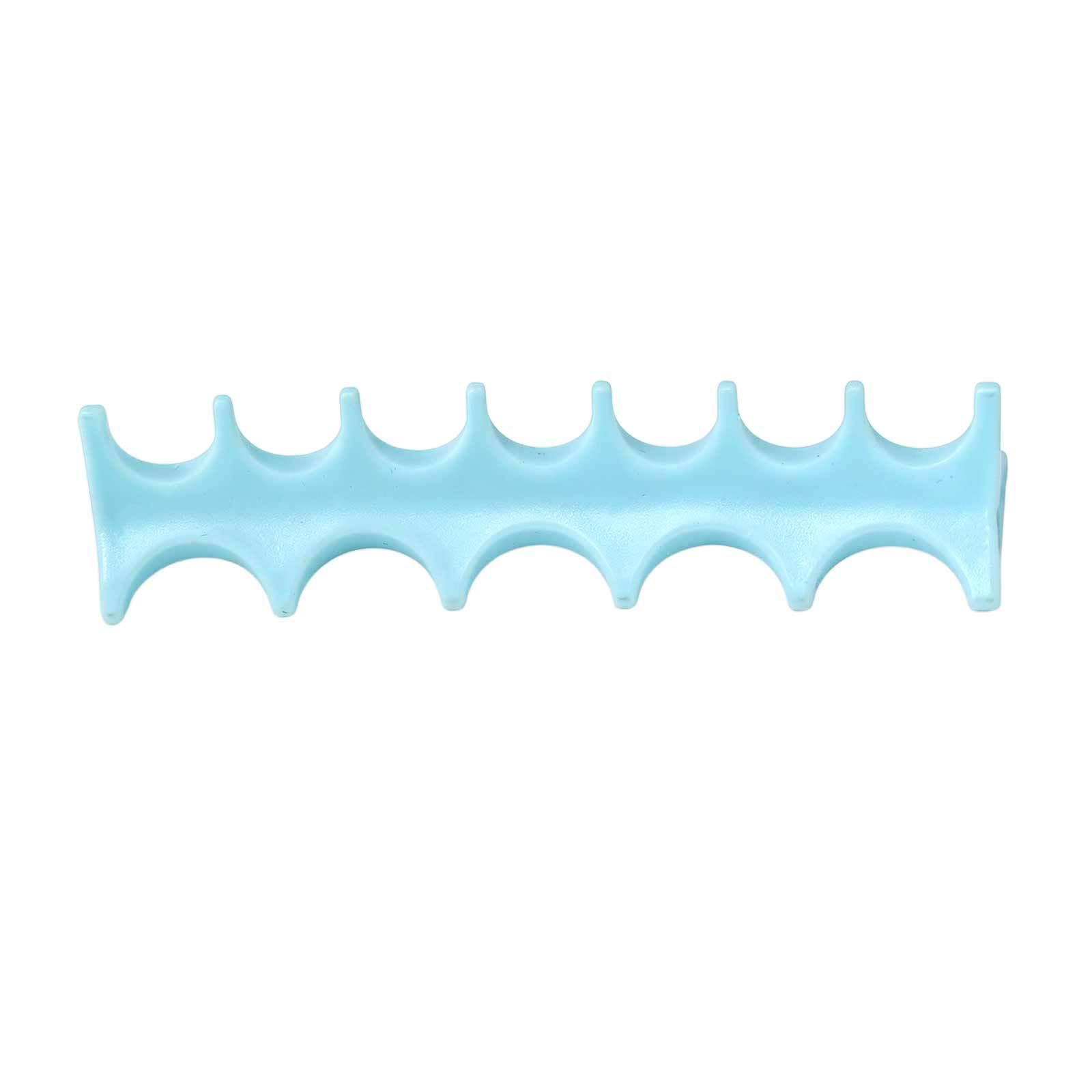 Silicone Fishbone Nail Art Pen Holder - Non-slip, Multi-functional Storage for Gel Polish and Tools
