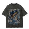Character Printed Men's Summer Trendy Casual Wear Street Style Anime Printed Cotton T-shirt