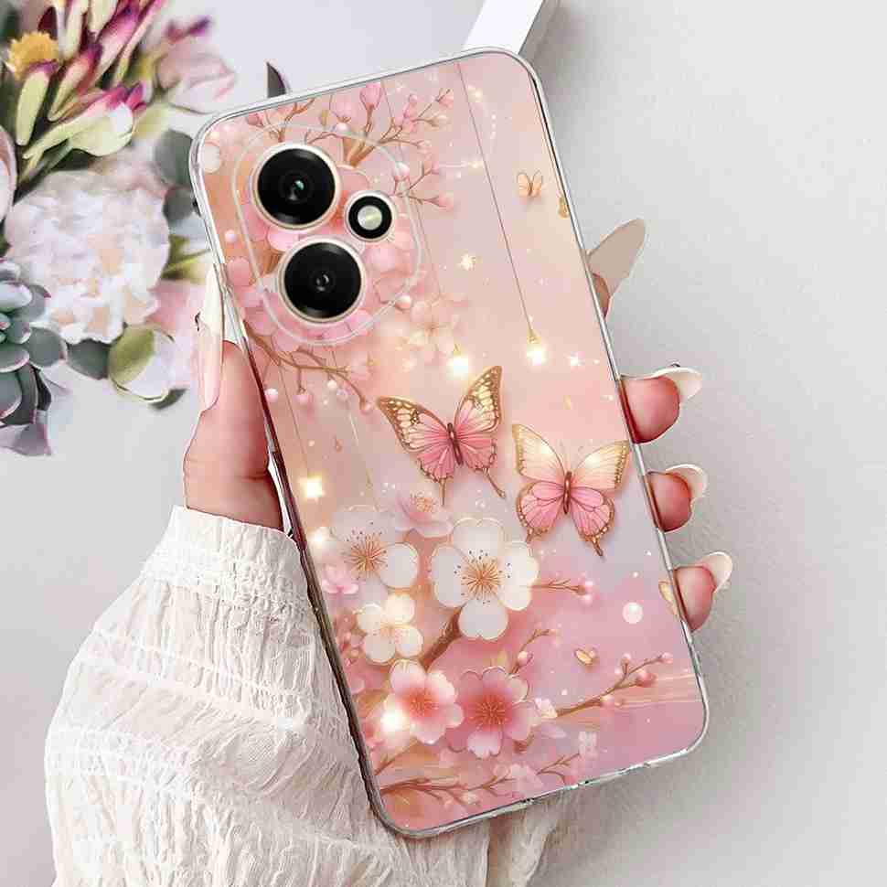 For Honor 400 5G 6.55" Case DNY-NX9 Cartoon Cat Girl Love Soft Silicone TPU Cover For Huawei Honor 400 Global Phone Cases Bumper