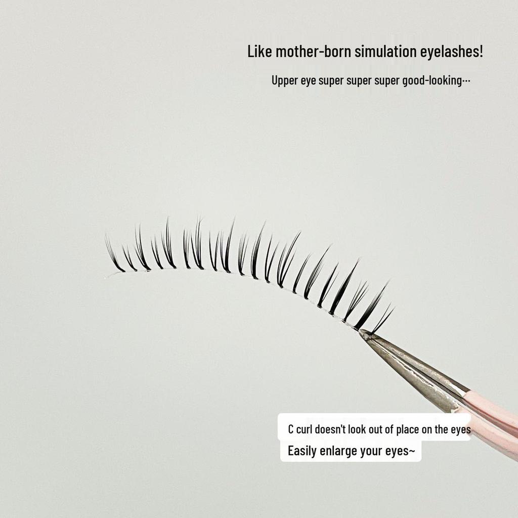 Honey Box Natural 9mm Lightweight False Eyelashes: Photogenic One-Piece, Root by Root, Full Strip.