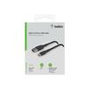 Belkin Câble Tressé USB-A Vers MicroUSB 1m Noir