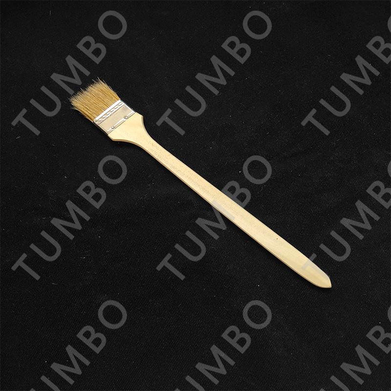 Long Handle Straight Head Marine Hog Bristle Paint & Cleaning Brush