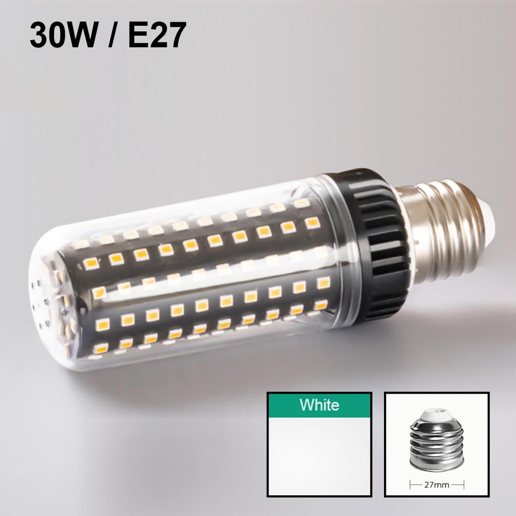 LED Lampa Kukuřice Žárovka 20w 30w Světlo PC/skořepina Ac110v Ac220v Studená Teplá 2835smd E14 E27 Ampule 360/stupeň Úsporná Pracovna Ložnice