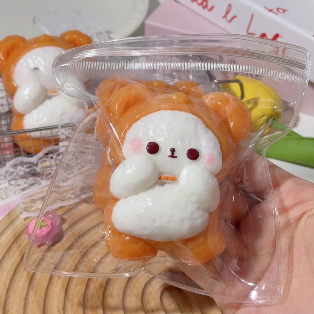 Tpr Stress Relief Toy With Cute Bear Face For Kids And Teens