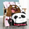Warner Bros. Works (14) Customize Text Blanket Multi-purpose Personalized Blanket Durable Comfort Great for Chair Bedding Sofa Living Room