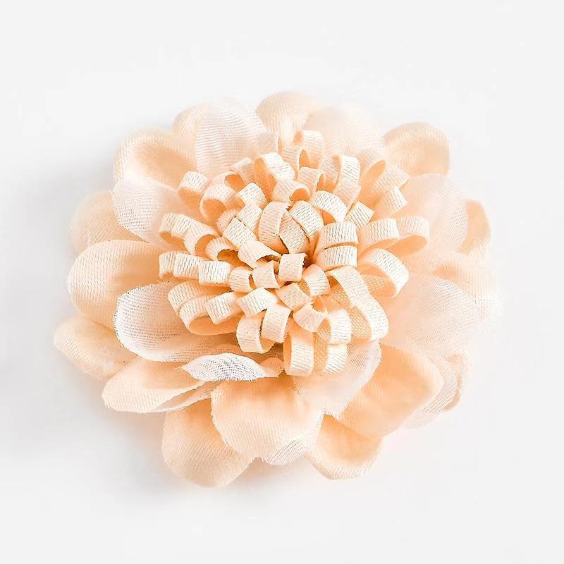 Handgjorda DIY Läderblomma Accessoarer för Hår och Kläder