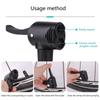 3-in-1 Bicycle Pump Head Adapter Dual Air Nozzle Connector Compatible with Presta Schrader Dunlop Bike Tire Inflator Parts