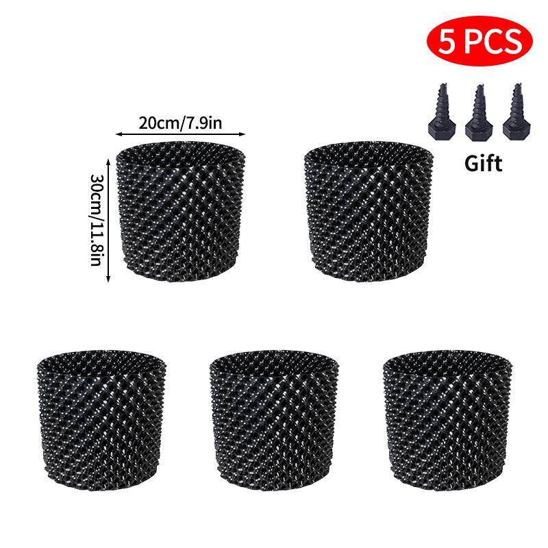 1/5Pc 7Size Air Pruning Plant Root Control Nursery Pot Trainer Fast Root Grow Container Drainage Planting Pot Garden Bonsai Tool