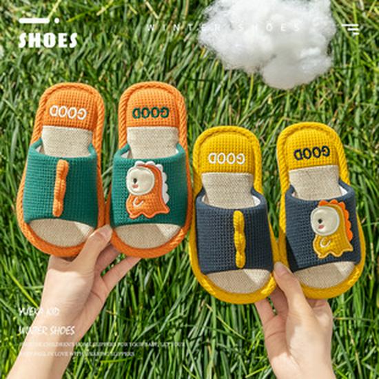 Unisex Non-slip Plush Corduroy Slippers with Bow, Warm Cotton Fleece Lining for Autumn and Winter