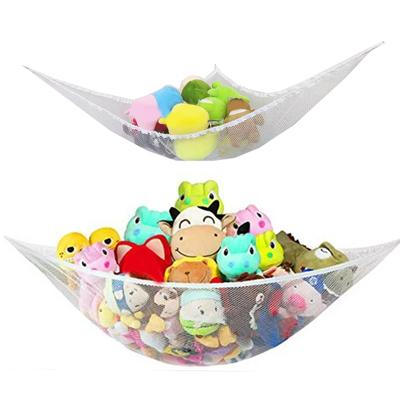 Toy Net Organizer Corner Stuffed Animals Kids Hanging/Bath Toys Storage