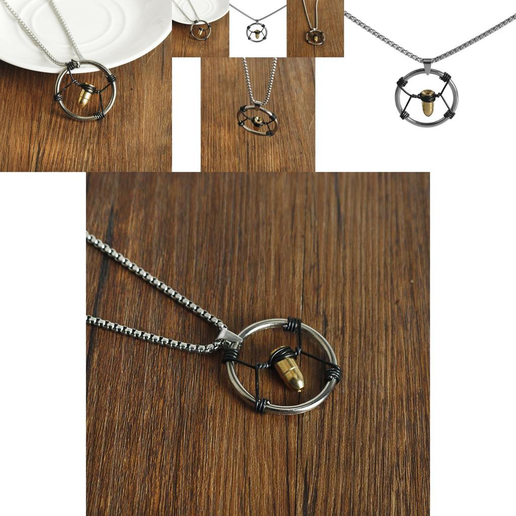2024 Fall Cyberpunk 2077 Pendant Chain With Electroplated Alloy Geometric Style For Unisex