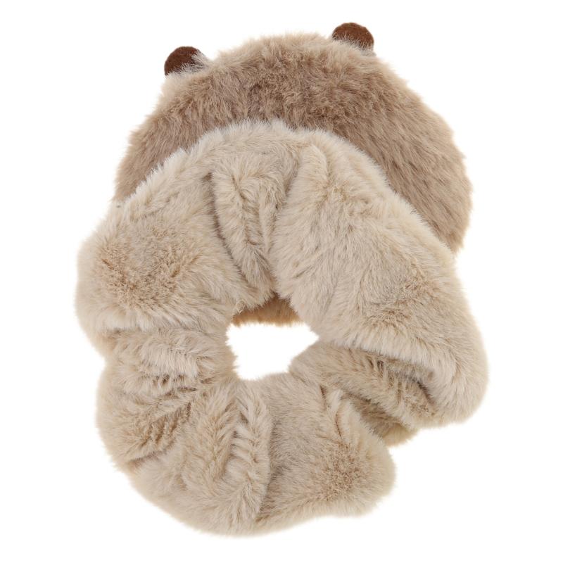 Tiara Adorável de Capivara Peça de Cabeça Peluda para Bailes de Formatura Aniversários Acessório de Cabeça Divertido Presilha de Cabelo de Capivara Acessório de Cabeça