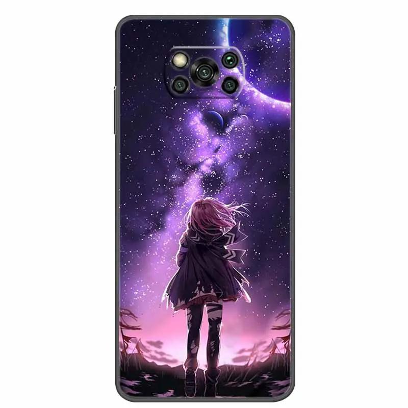 For Xiaomi Poco X3 Pro Case Animal Cat Wolf Soft TPU Phone Cases For Xiaomi Poco X3 NFC Silicone Cover PocoX3 X 3 X3Pro Cartoon