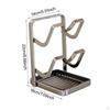 Kitchen Lid Holder, Utensil Rack, Storage Basket, Carbon Steel with Anti-Slip Function, Practical,