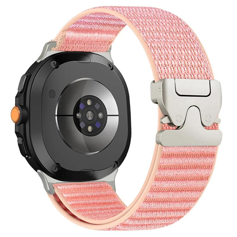 Nylon Strap for Samsung Galaxy Watch 8 40 44mm Band Parachute Buckle Belt Correa Bracelet  for Galaxy Watch 8classic 46mm Straps