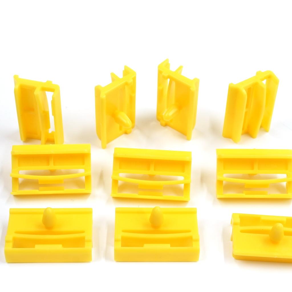 ECF5075 10 Stück Schwellerverkleidungs-Befestigungsclips für BMW 3er E90 E91 2004-2012 51777166869