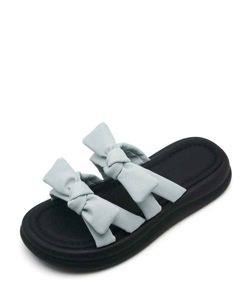 Spur Goa Double Bow Softly Ribbon Sandals 3.5Cm -Vs9053 (5Color) (B Type)