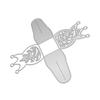 Hollow Out Gift Box Frame Metal Silvery Stencil Embossing Cutting Dies For Diy Scrapbooking Paper Album Cards Making