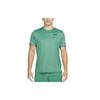 T Shirts Men's Noble Green Crew Neck Moderate Straight Fit CZ1182-333