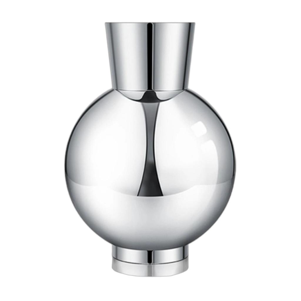 Ceramic Vase Mirrored with Narrow Neck Lustrous Flower Holder for Living Room, Entryway