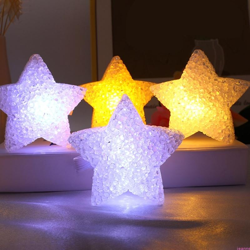 Pack Of 4 Handheld Star Lights For Dance Performances Stage Property Party Decorations Bright LED Glowing Effect