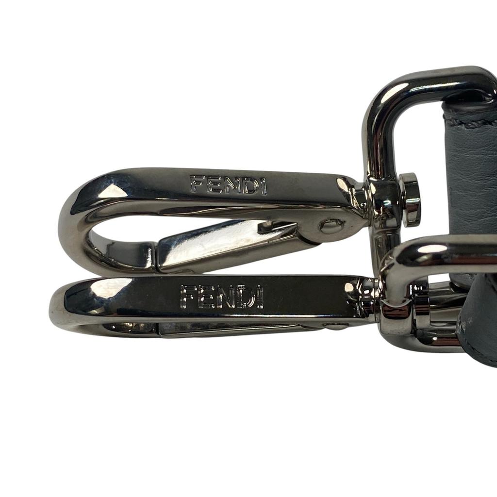 Gebrauchtes FENDI-Armband graues Leder Damen