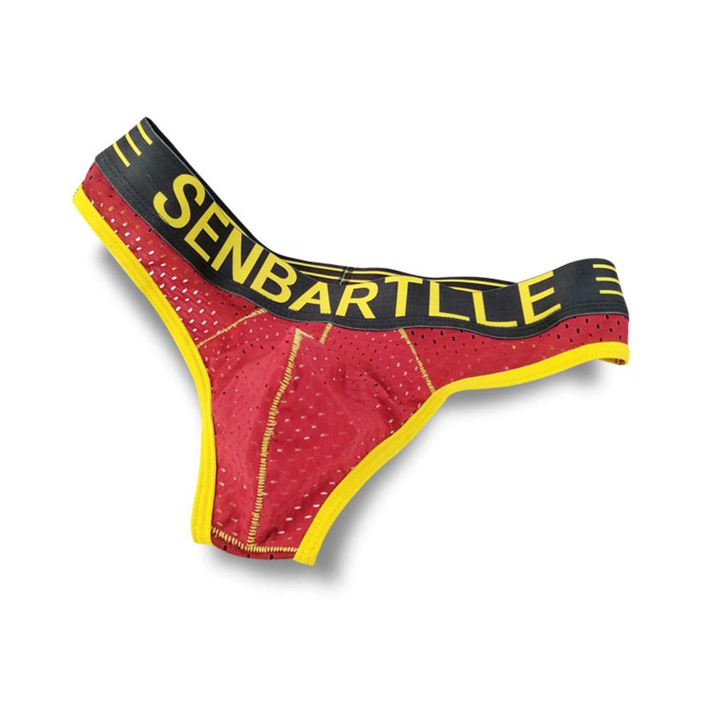 Breathable Men Underwear Comfy Fashion Low Rise Oil