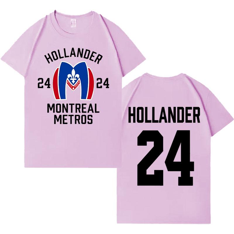 Heated Rivalry Shane Hollander 24 Montreal Metros Trendy Tee Shirt Mens Womens Gothic Oversized Cotton Casual Graphics Tshirts