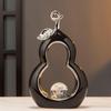 BEPAN 1PC Creative Gourd Ornament New Luxury Ceramic Decoration For Living Room Study Bedroom High Grade Business Gift Art