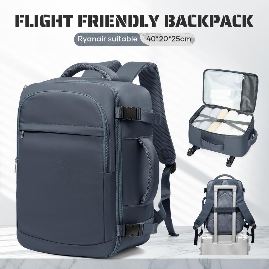 Backpack 42x30x20 Cabin Bag Travel Backpack, Laptop Backpack for Men Women Hand Luggage Leisure Backpack, Airplane Travel Bag