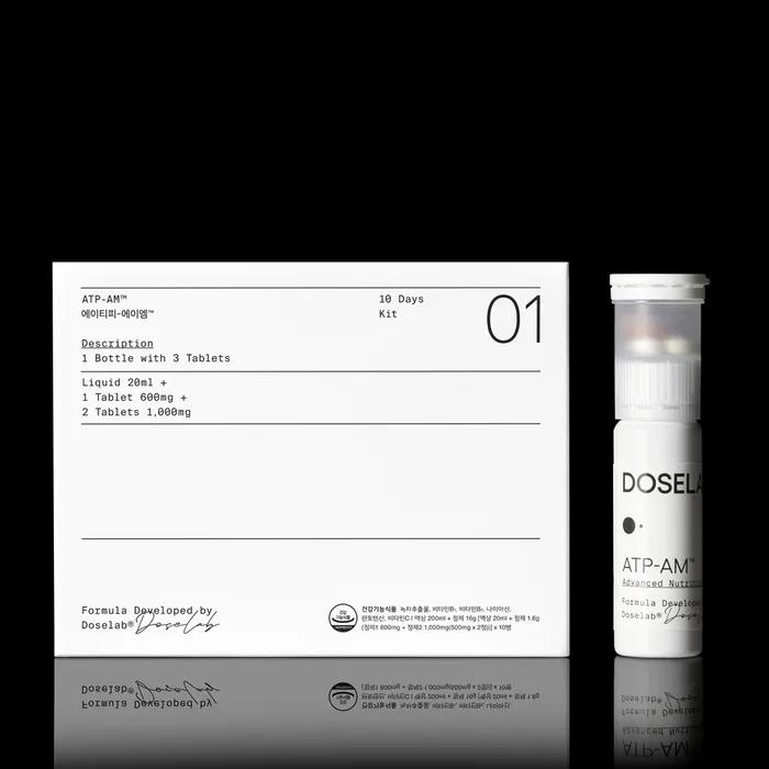 

Vitality-focused dual-type nutritional supplement, AM 10-day supply