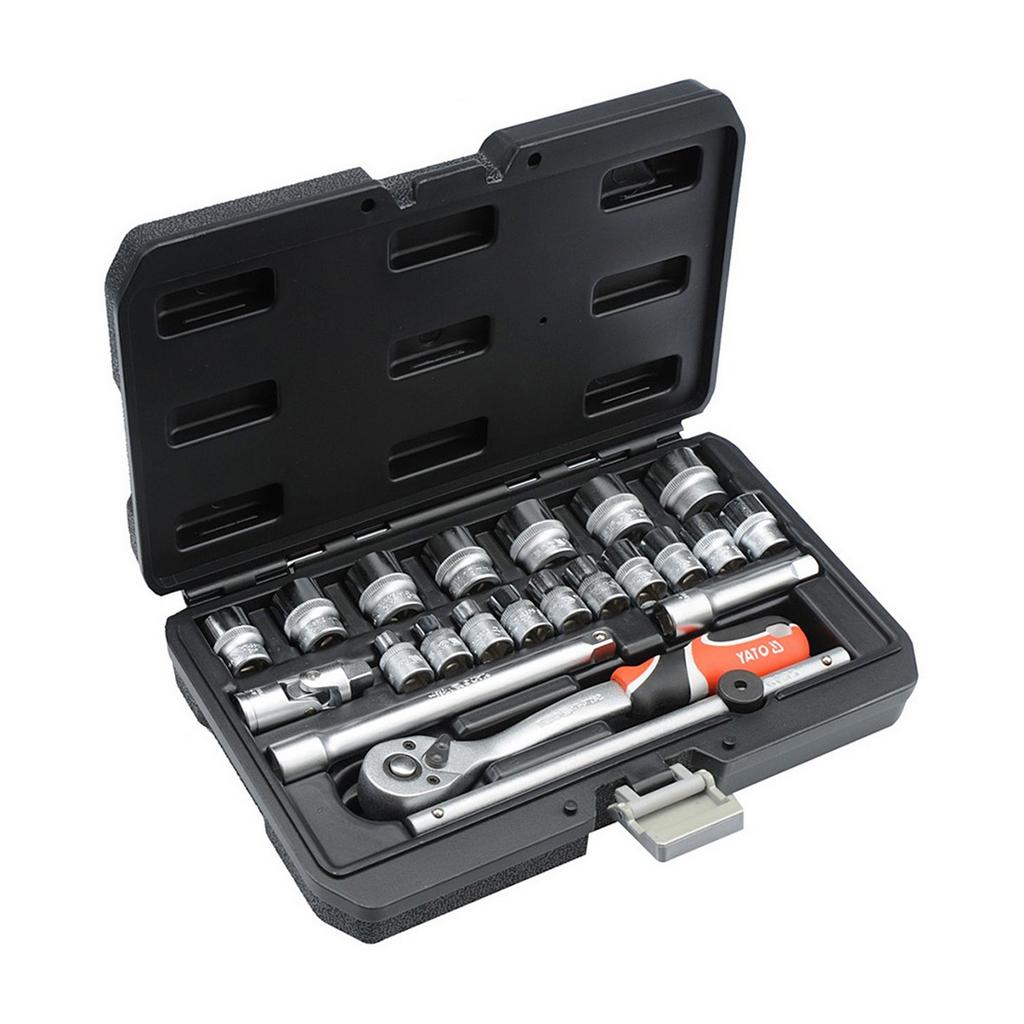 Yato 3/8 Zoll Steckschlüsselsatz (Packung mit 22)