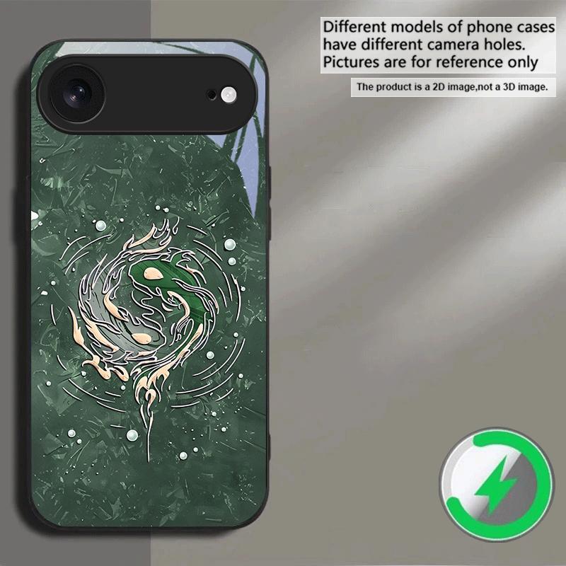 The Art of Aesthetics Suitable For iPhone 16E 17 Pro Max 15 Pro 14 13 Plus 12 Mini 11 16 Air 17Pro Magnetism Glass Phone Case