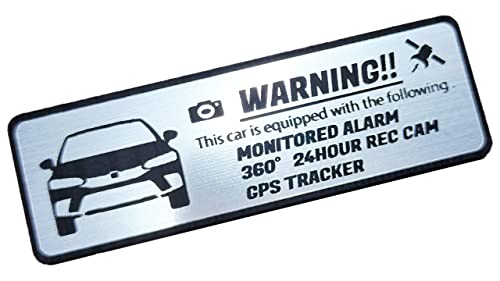 

Honami Works Маленький размер CIVIC FL Эмблема безопасности Civic Круглосуточное наблюдение Видеорегистратор GPS-трекер Наклейка