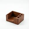 Solid Wood Desk Organizer Pen Holder Stationery Storage Box  for Office Study Home