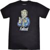 Чоловіча чорна футболка Fallout з Vault Boy