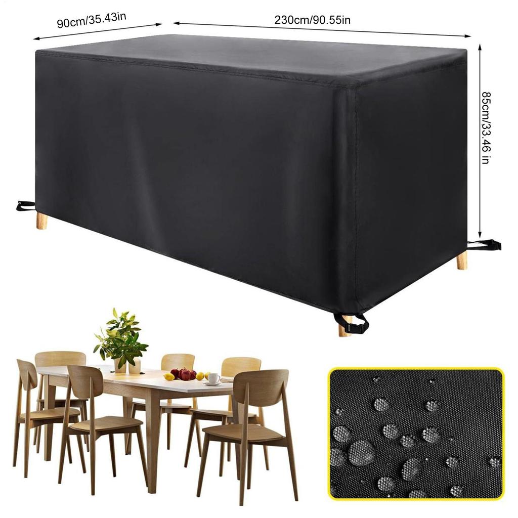 Outdoor Table Covers Fit For Square Rectangular Desk Lawn Table Dust Covers Waterproof Outdoor For Urban Balcony Poolside