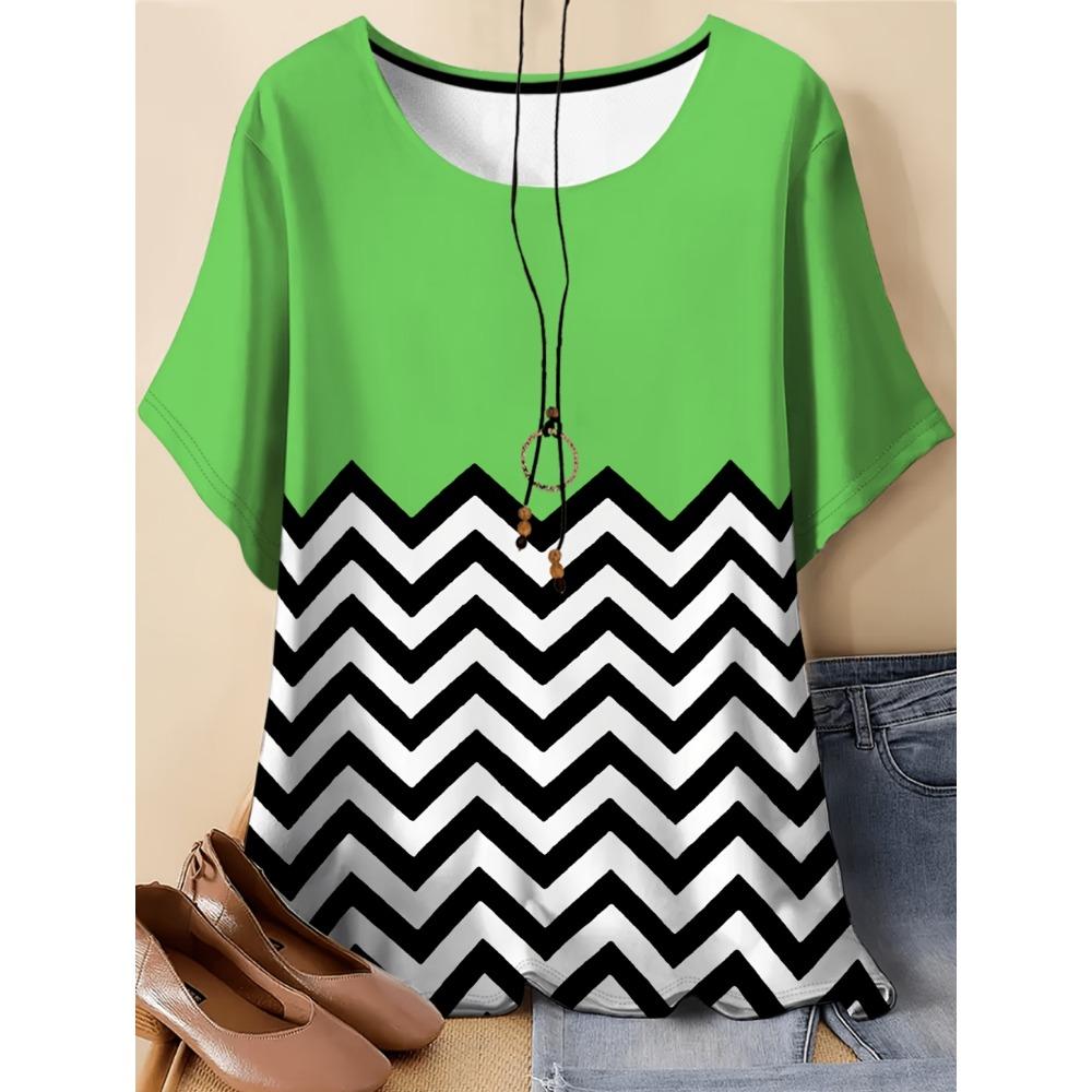 2026 Vintage Ethnic Graphic 3D Printed Bohemian T-Shirt O-Neck Short Sleeve T-Shirt Loose Tees Tops Summer Female Clothing