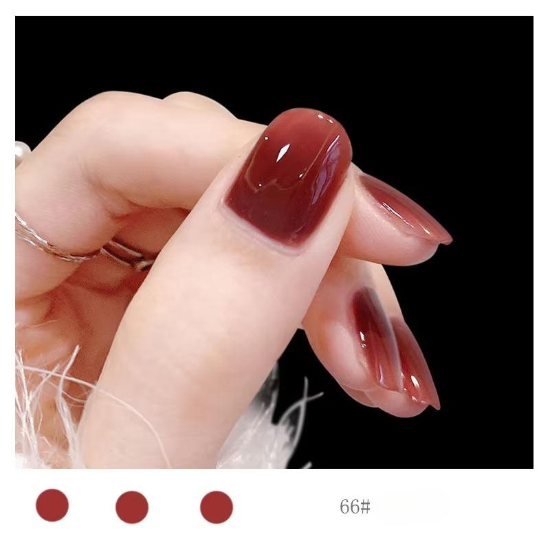 European and N Seal Color Bloom Print Neutral Nail Polish Tear-free and Bake-free Watercolor Nail Polish