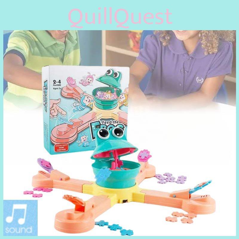 Colorful Electric Frog Adventure Game For Fun Interactive Dinosaur Feeding Play