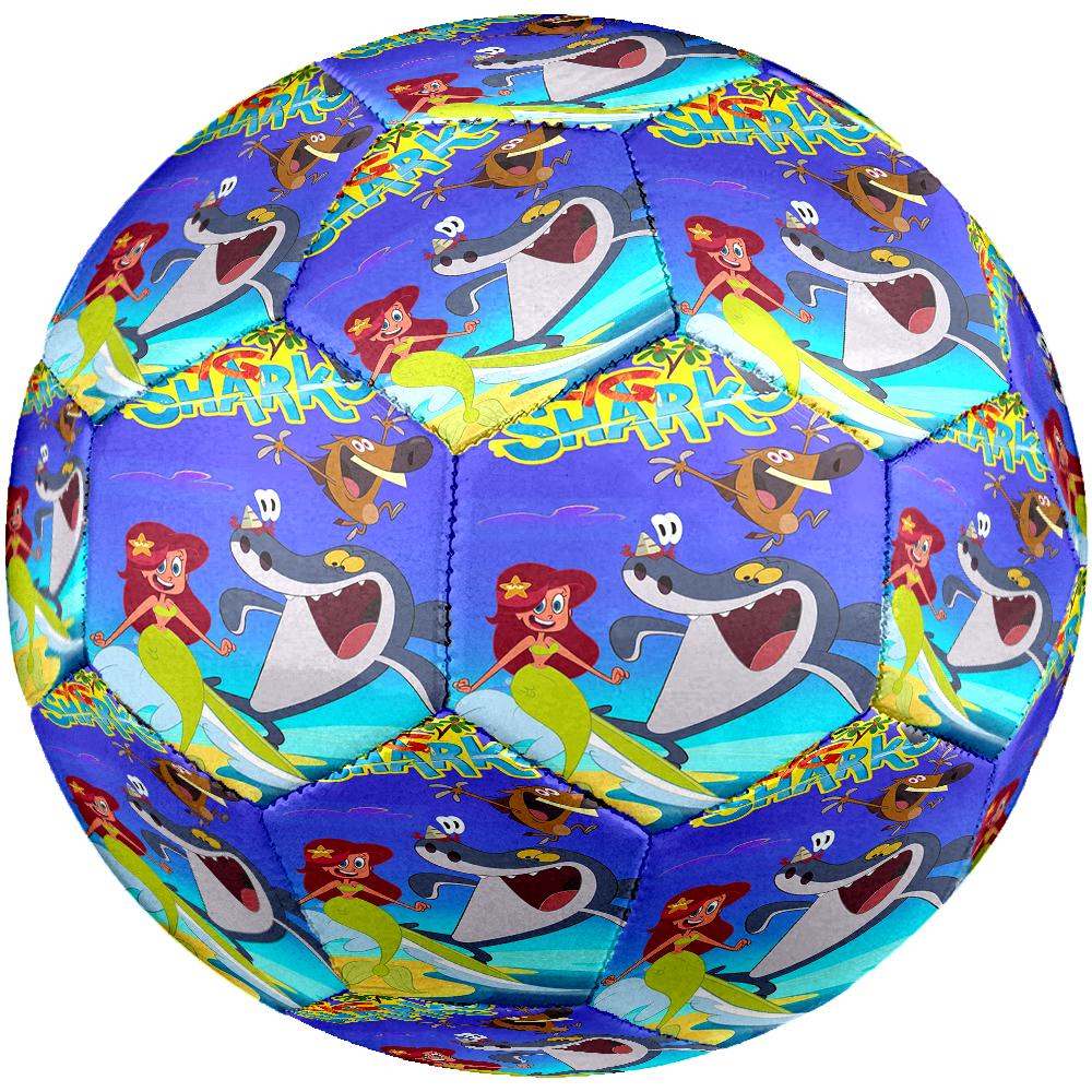 Zig & sharko Theme Size 5 Soccer Ball, Suitable for Both Indoor and Outdoor Matches, a Gift Suitable for Everyone.