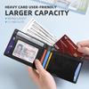 Men's RFID Anti-Theft Multi-Slot Wallet & AirTag Card Locator