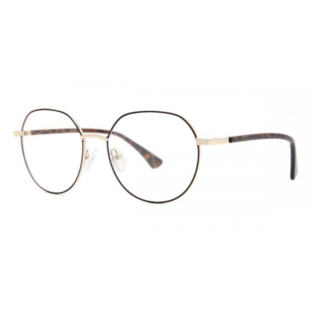 Full Rim Oval Brown Gold Smartbuy Collection Tiane 916a Fashion Unisex Eyeglasses