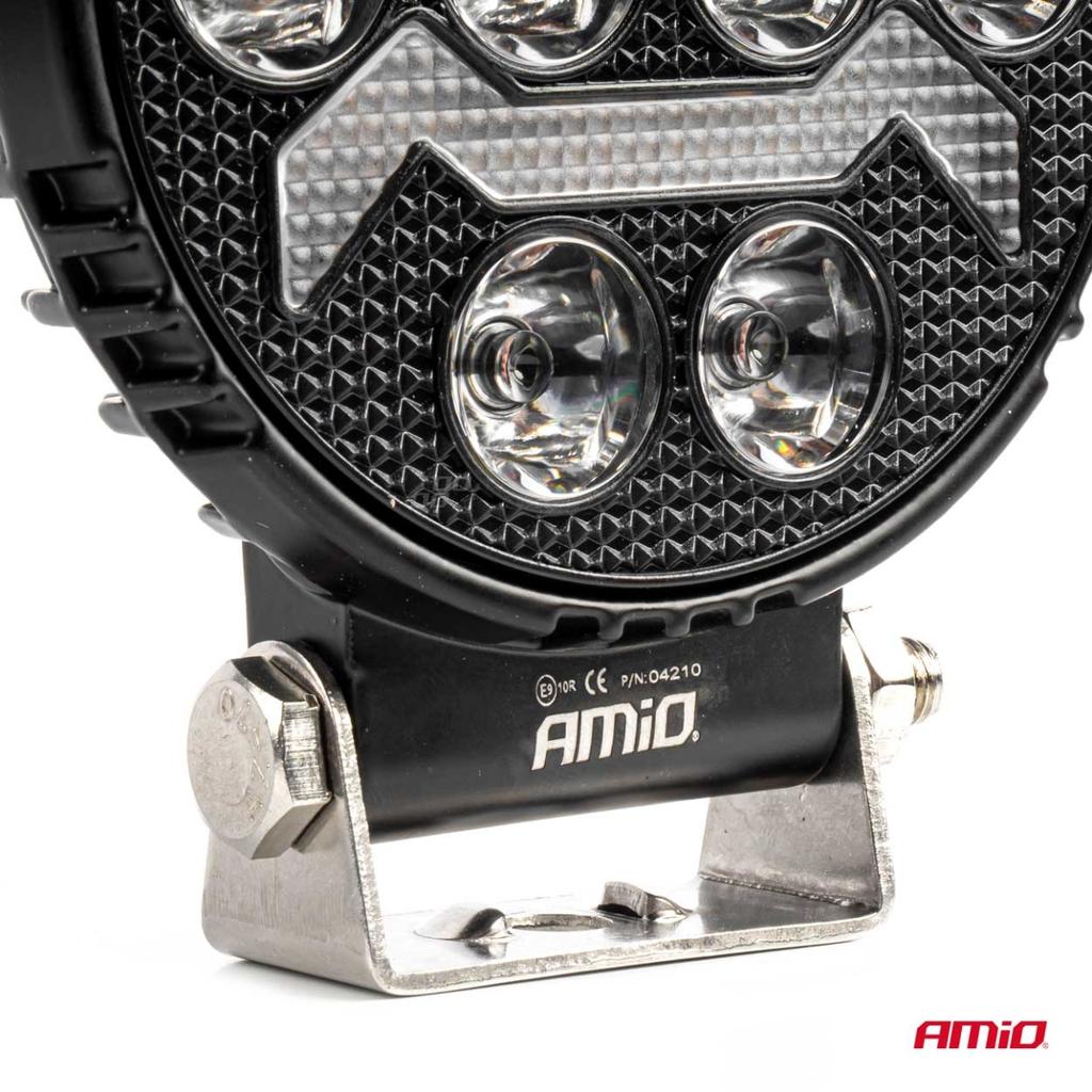 Reflektor LED lampa robocza AWL69 54W 6500K 10000lm 12V 24V AMIO-04210