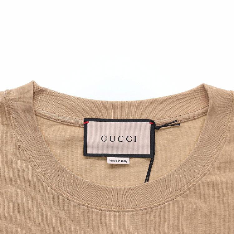 GUCCI Mirror Logo Print T Shirt 616036-XJDV9-2094