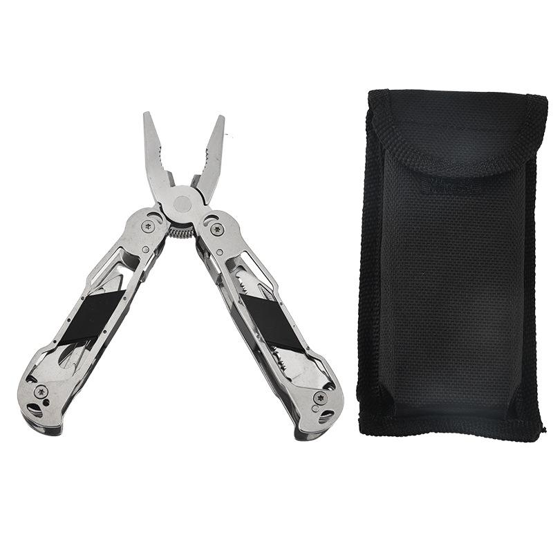 Stainless Steel Portable Multi-tool Knife with Folding Pliers